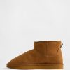 Botas de ante vegano con forro sherpa para niños
