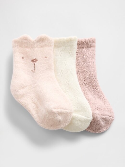 Calcetines deportivos Baby CashSoft (paquete de 3) Calcetines deportivos Baby CashSoft (paquete de 3)