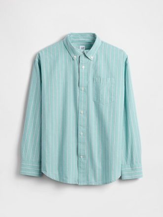 camisa relajada de popelina de algodn orgnico para nios 2 330x440 - Camisa relajada de popelina de algod&oacute;n org&aacute;nico para ni&ntilde;os