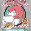 Camiseta gráfica infantil de Sonic The Hedgehog y Knuckles Pizza