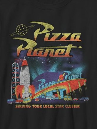 Camiseta gráfica infantil de Toy Story Pizza Planet Camiseta gráfica infantil de Toy Story Pizza Planet