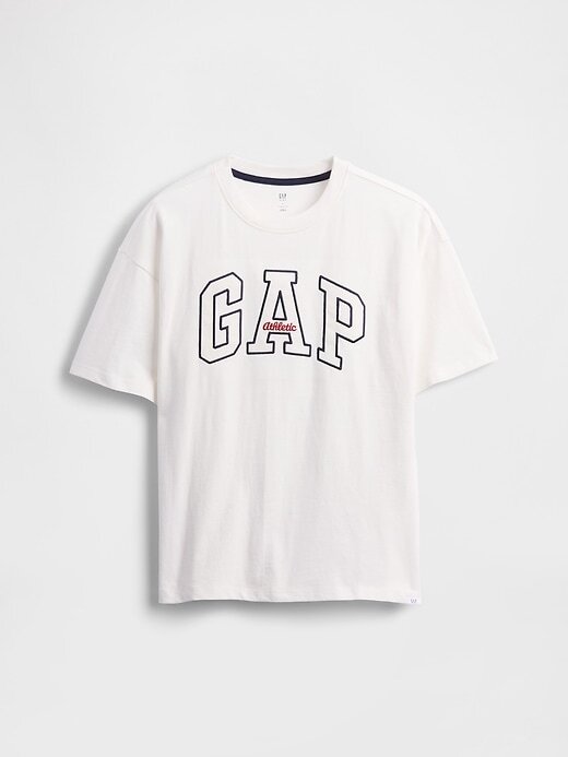 Camiseta relajada con logotipo para niños Camiseta relajada con logotipo para niños