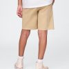 Pantalones cortos caqui holgados de 7″ para niños