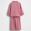 Pijama de franela reciclada para bebés y niños pequeños Pijama de franela reciclada para bebés y niños pequeños