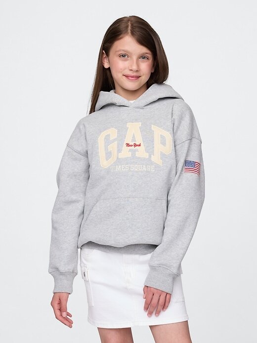 Sudadera con capucha VintageSoft NYC Times Square para niños Sudadera con capucha VintageSoft NYC Times Square para niños