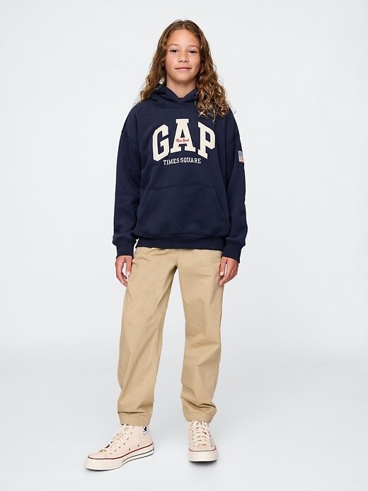 Sudadera con capucha VintageSoft NYC Times Square para niños Sudadera con capucha VintageSoft NYC Times Square para niños