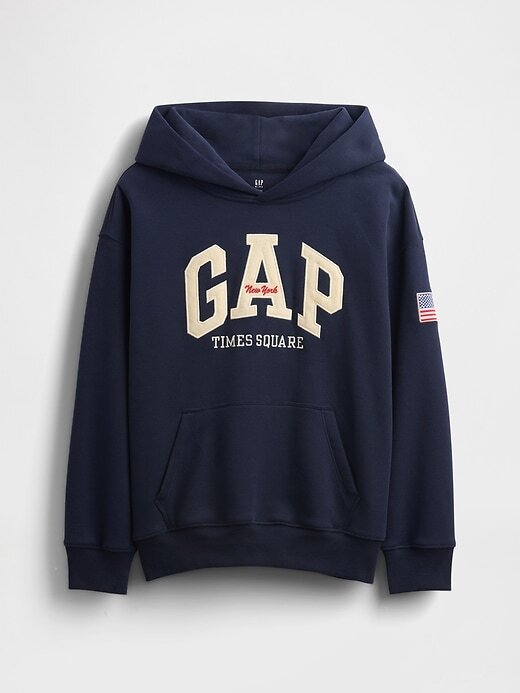 Sudadera con capucha VintageSoft NYC Times Square para niños Sudadera con capucha VintageSoft NYC Times Square para niños