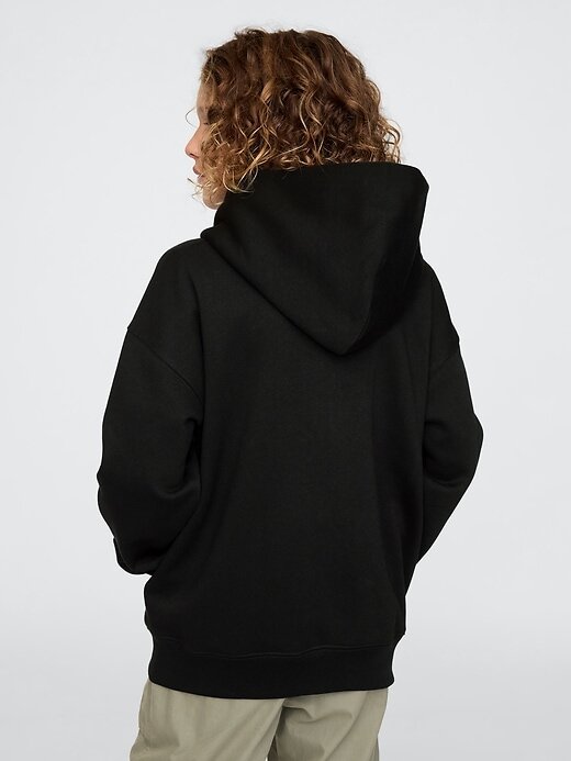 Sudadera con capucha y cremallera con logotipo suave vintage para niños Sudadera con capucha y cremallera con logotipo suave vintage para niños